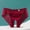 #234-Wine, variant on Warop Women's Sexy Lace Panties, Comfortable and Breathable with Bow Design, For Daily Use and Intimate Wear
