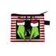 thumbnail image 1 of Christmas Grinch Gift Bag Grinch Christmas Decorations Grinch Ornaments Christmas Children's Wallet Printed Polyester Card Bag Coin Key Storage Bag, 1 of 2