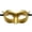 Gold, variant on SUYOLL Halloween Classic Half Face Party Mask with Adjustable Strap,Elegant Flat Top Half Face Masquerade for Halloween Party Cosplay Prom Dress Up