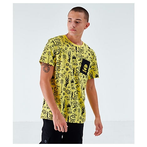 spongebob timberlands men's blue