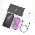 thumbnail image 2 of Bola de Masaje Vibratoria Maxgia Púrpura con Calefacción y Doble Rodillo para Liberación Miofascial, 2 of 9