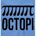thumbnail image 2 of Octopi Day Math Geek Nerd Octopus Men's Graphic T Shirt Tees Brisco Brands S, 2 of 6
