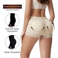 thumbnail image 2 of Womens Fake Buttock Briefs Butt Lifter Padded Control Panties Hip Enhancer Underwear Shapewear Boyshort, 2 of 6