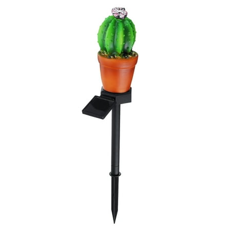 Outdoor Solar Pineapple Cactus LED Light Garden Lawn Yard ...
