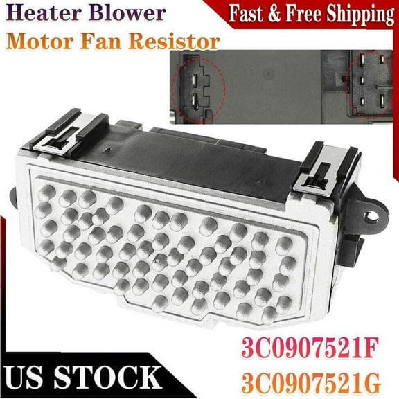 Blower Motor Resistor for Volkswagen Beetle CC Eos Golf GTI Jetta Passat Tiguan