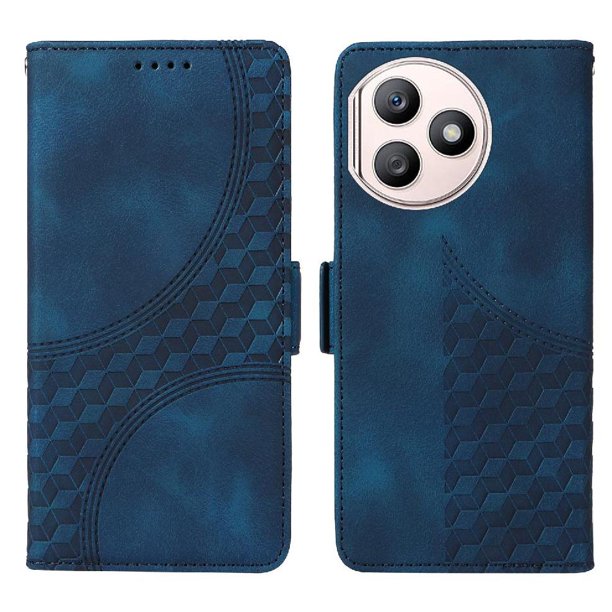 Funda GANGXUN para Honor 90 Lite con diseño acolchado elegante, cuero PU, protección total y ajuste preciso