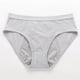 thumbnail image 4 of Puntoco Ropa interior para mujer, calzoncillos de cintura media alta a rayas de color liso para mujer, ropa interior menstrual fisiológica a prueba de fugas, 4 of 4