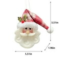 thumbnail image 3 of Adorno navideño colgante de muñeca de punto del País de las Maravillas, adorno para pared, ventana, árbol de Navidad, decoración para coche, 3 of 7