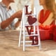 thumbnail image 5 of Decoración del hogar, decoración de habitaciones, decoración de paredes Escalera de madera para San Valentín Escalera del amor, 5 of 6