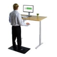 thumbnail image 4 of Rise UP Dual Motor Electric Standing Desk 60x30" Bamboo Desktop Premium Ergonomic Adjustable Height sit Stand up Home Office Computer Desk Table Motorized Powered Modern Furniture Small Standup, 4 of 9