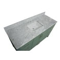 thumbnail image 2 of California 60" Single Bathroom Vanity with Sage Green Cabinet and Carrara Marble Top, 2 of 6