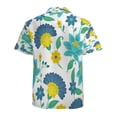 thumbnail image 3 of High Quality Hawaiian Shirts for Men Short Sleeve Aloha Beach Shirt Floral Summer Casual Button Down Shirts Blouses 38UCVV, 3 of 7
