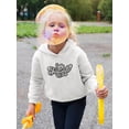 thumbnail image 2 of Buon Ferragosto Curvy Text Hoodie Toddler -Image by Shutterstock,  4 Toddler, 2 of 4