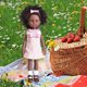 thumbnail image 5 of Muñeca Negra Para Niña, Pelo Rizado De 14,5 Pulgadas, Muñeca Negra Realista Y Suave Con Ropa Lavable, Conjunto De Vestido Y Diadema, Regalo Para Niñas Sweethay FN007665-03, 5 of 6