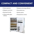 thumbnail image 2 of Corona 3.2 cu.ft Compact Fridge with Bottle Opener 90L. White, 2 of 9