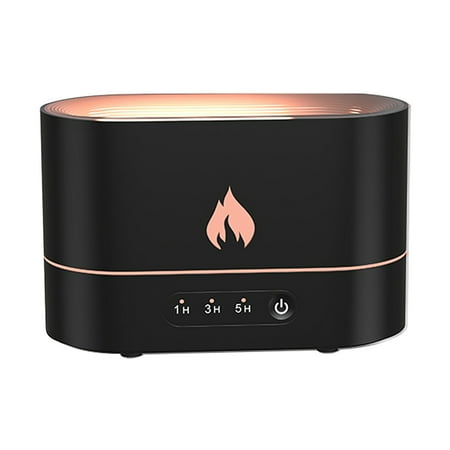 

Ekeka Clearance ! Fogger Air Humidifier Simulation Flame Essential Oil Aroma Diffuser