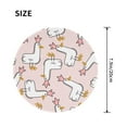 thumbnail image 3 of Disketp Goose Queen Small Mouse Pad 7.9x7.9 Inches,Washable Round Mousepad For Office Laptop Computer,Non-Slip Rubber Base Mouse Pads For Wireless Mouse, 3 of 8
