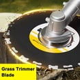thumbnail image 3 of Tignapoo Heavy-Duty Manganese Steel Chainsaw Blade for Gas-Powered Trimmers - 20-Tooth Design for Efficient Cutting of Trees, Bamboo, and Dense Vegetation, 3 of 6