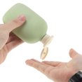 thumbnail image 3 of Unique Bargains 3 Pcs Travel Container Set Refillable Flip Cap Travel Bottles Set 260ml Green, 3 of 5