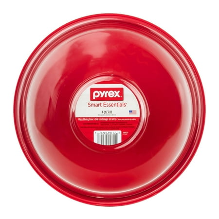 Pyrex Smart Essentials Glass Mixing Bowl 4 qt, 1.0 CT