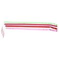 thumbnail image 1 of BESTYASH Ruban de Danse 8 Pcs Rose Rouge Vert Satin Gymnastique 200x4.5x0.02Cm pour Enfants Rythmique, 1 of 7