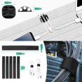 thumbnail image 4 of ENONCI Updated Cable Raceway Kit - 77 (5x15.4) Inch Open Slot Wire Covers for Cords, Under Desk Cable Management System to Hide Under Desk/, 4 of 7