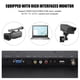 thumbnail image 3 of Monitor integrado industrial de 15" pantalla táctil resistiva 1024x768 4:3 PC Monitor de computadora VGA AV BNC USB montaje VESA 75 x 75 mm para cámara CCTV PC computadora, 3 of 9