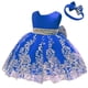 thumbnail image 2 of Vestido CMMCHAAH Vestido de fiesta para bebé con encaje de zafiro 90 cm, 2 of 5