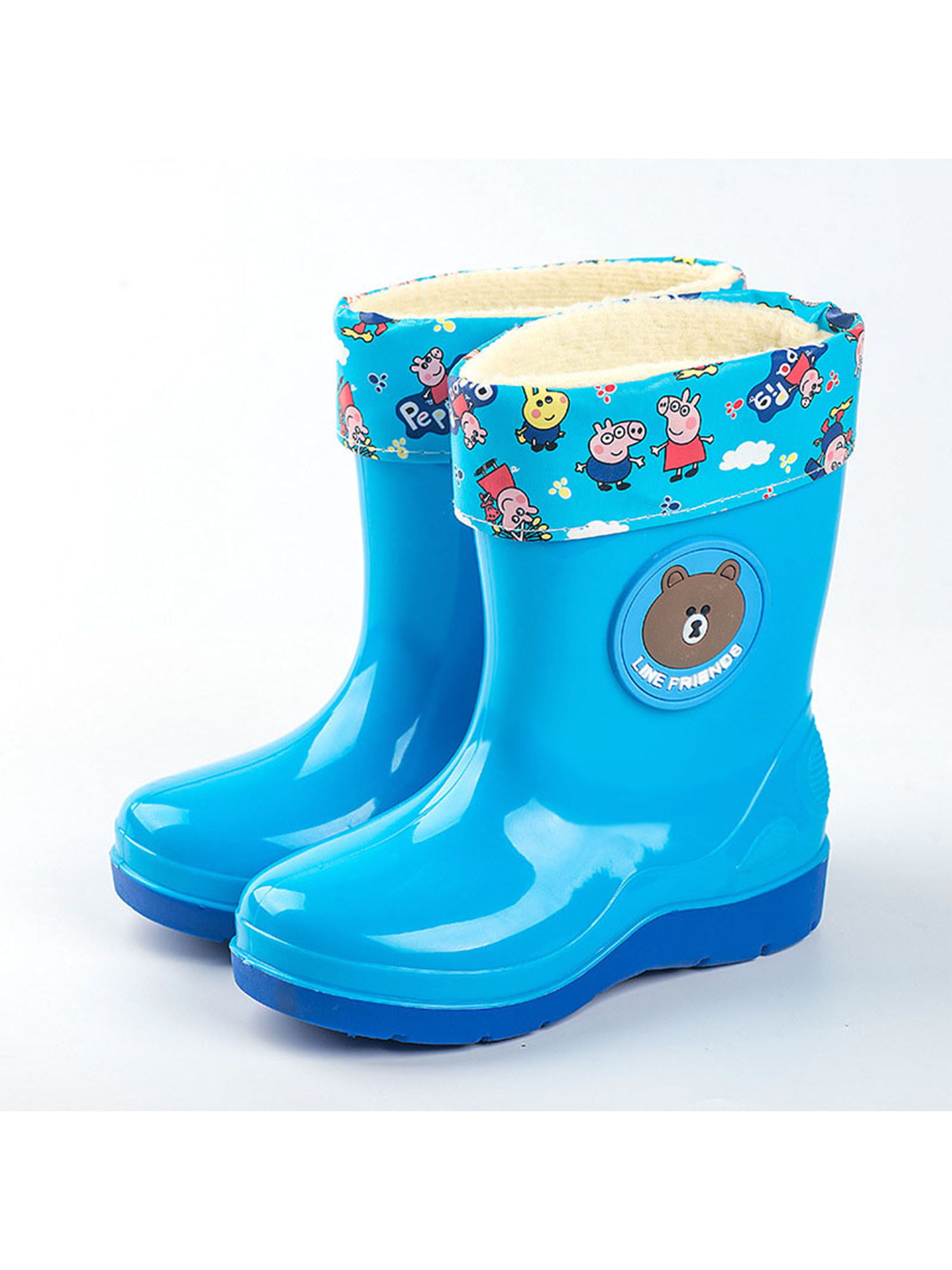 Details about  / Women/'s Mens Anti Slip Mid Calf Lined Waterproof  Rain Boot Garden Work Shoes