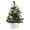 Silver, variant on Small Christmas Tree, Artificial Tabletop Xmas Tree with Base,Xmas Ball Ornaments and Bowknots,Christmas Pine Tree,Christmas Decorations for Home/Office Indoor Outdoor Decor(Blue)