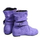thumbnail image 3 of Retro Mujer Vintage Hebilla lisa Cremallera Casual Altura interior Tacones bajos Cremallera Otoño Invierno Botas cortas Zapatos de punta redonda Wmkox8yii  shkj384, 3 of 9