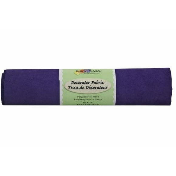 Fabric Creations Decorator Suede, 18" X 27"