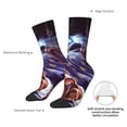 thumbnail image 5 of Lsque The Binding of Isaac Printed Men's Crew Socks, Soft Durable Breathable Moisture-Wicking with Odor Control Cotton socks, 5 of 7