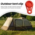 thumbnail image 4 of LYMAYTER Clip de Tente Coupe-Vent Imperméable Résistant aux Déchirures Tente Fixe Stable Camping Extérieur Randonnée Clip de Tente Camping Extérieur, 4 of 8