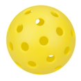 thumbnail image 2 of LOVIVER 2x Balle de Pickleball Lumineuse Balle de Compétition 74mm Standard pour Terrains Extérieurs Jaune, 2 of 8