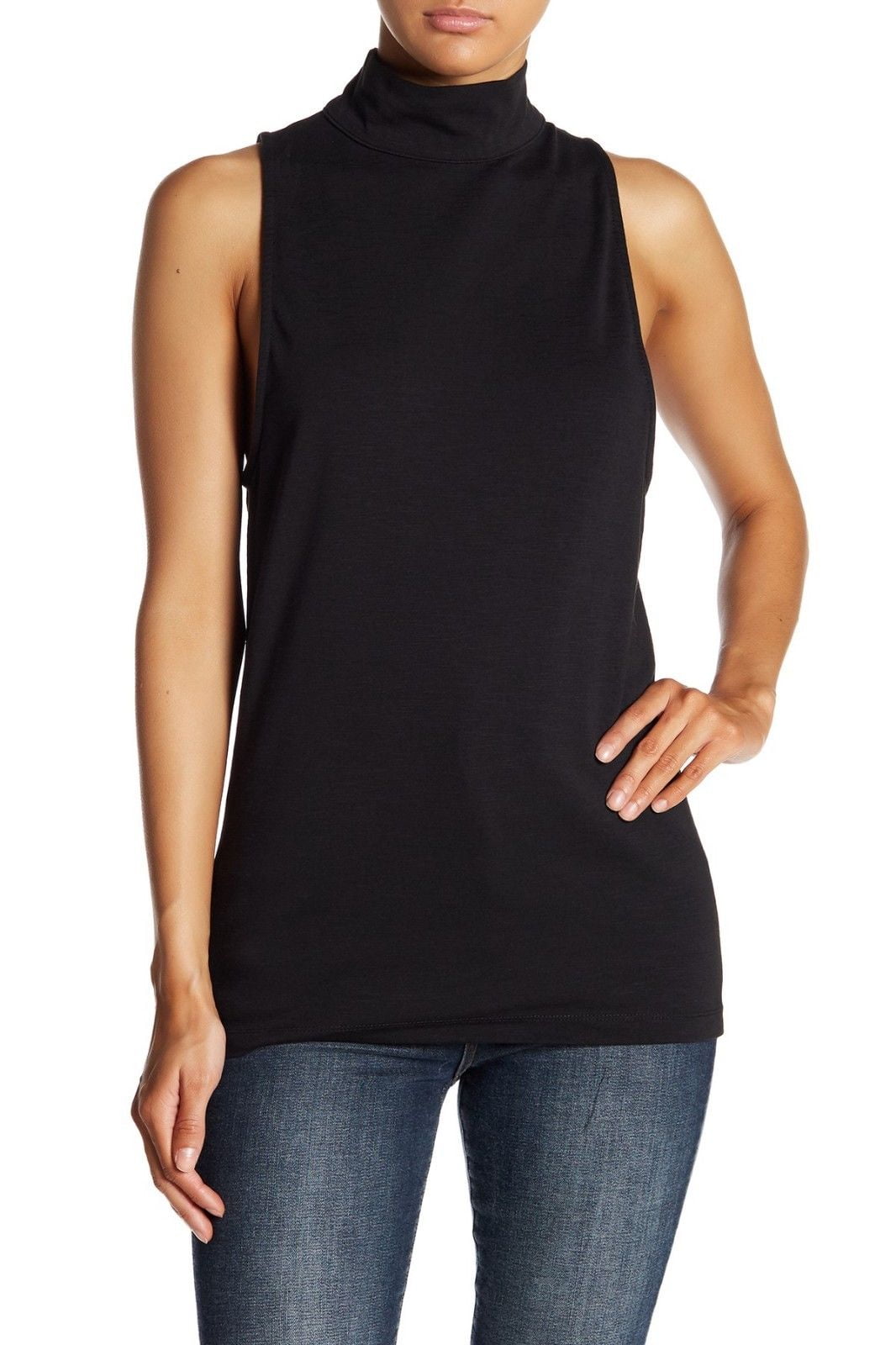 Download Free People - Free People Womens Small Mock-Neck Cutout ...