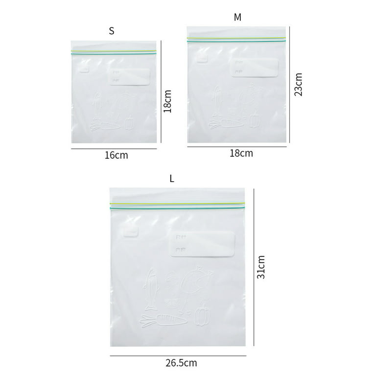 Reusable Food Storage Bags - 12 Count BPA Free Reusable Freezer Bags (2  Gallon & 5 Sandwich & 5 Snack Size Bags) Tangibay Leakproof Freezer Safe  Bag