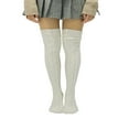 thumbnail image 1 of Women Knee-High Socks Knitted Stocking Boot Socks Leg Warmers, 1 of 5