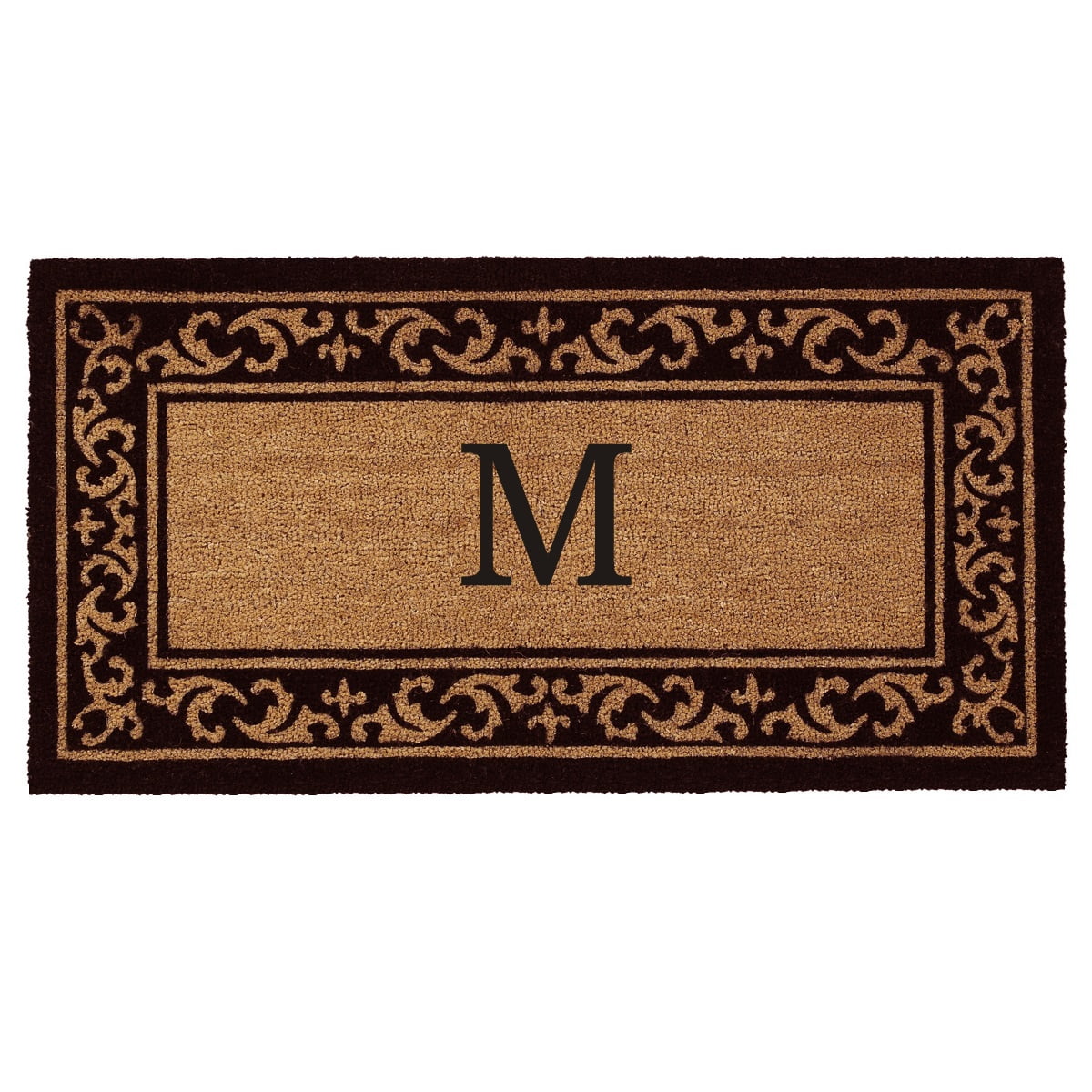 Kendall Monogram Doormat (Letter M)