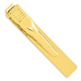 thumbnail image 2 of Gold Lined Edge Engraveable Tie Bar Lapel Pin Tac  For Dad Mens  For Him, 2 of 7