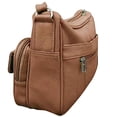 thumbnail image 4 of SILVERFEVER Medium Leather Hobo Handbag for Women  Shoulder Purse with Built-in Wallet Organizer, Genuine Leather Everyday Bag, 4 of 9