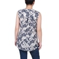 thumbnail image 3 of NY Collection Women's Sleeveless Pintucked Blouse, 3 of 4