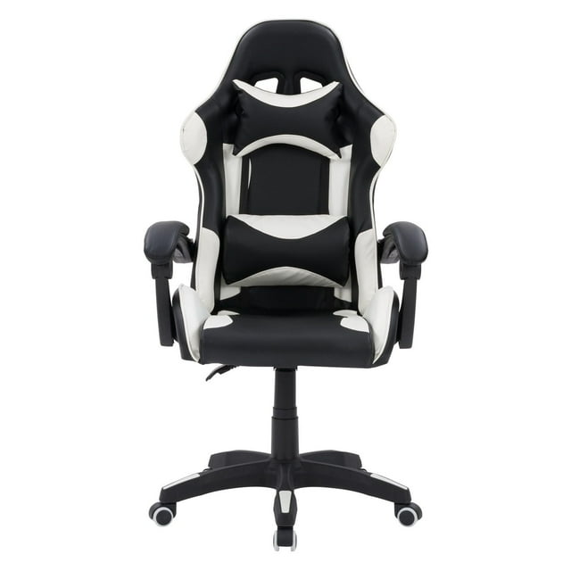 Chaise de jeu ergonomique à hauteur réglable CorLiving Ravagers en vinyle et PVC pour adultes