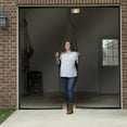 thumbnail image 3 of Pure Garden  Black One Car Garage Screen Curtain (114 x 90 inches), 3 of 3