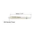 thumbnail image 2 of Uxcell 45mm Dart Shafts, 2BA Thread Plastic Dart Stems - 9 Pack (White), 2 of 5