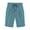 Light Blue, variant on Aofany Women's Shorts Summer Elastic Waist Drawstring Pocket Shorts Solid Casual Comfy Cotton Shorts Clearance