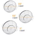 thumbnail image 2 of Juego de coladores y coladores de acero inoxidable U.S. Kitchen Supply, 2 of 7