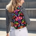 thumbnail image 7 of Balery Colorful Floral Embroidery Mexican Vintage Canvas Backpack for Men and Women - Large Capacity, Durable Travel Laptop Bag for School, Work, Hiking, and Outdoor Activities, 7 of 7