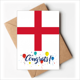 thumbnail image 1 of Inglaterra Nacional Europa país Sobre de la Carta de felicitación de la tarjeta de matrimonio, 1 of 4