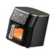 thumbnail image 2 of Freidora de aire eléctrica con pantalla táctil, 10 l, 1400 W de potencia, electrodoméstico de cocina, horno, cocina doméstica, recalienta y asa Visualización, 2 of 9